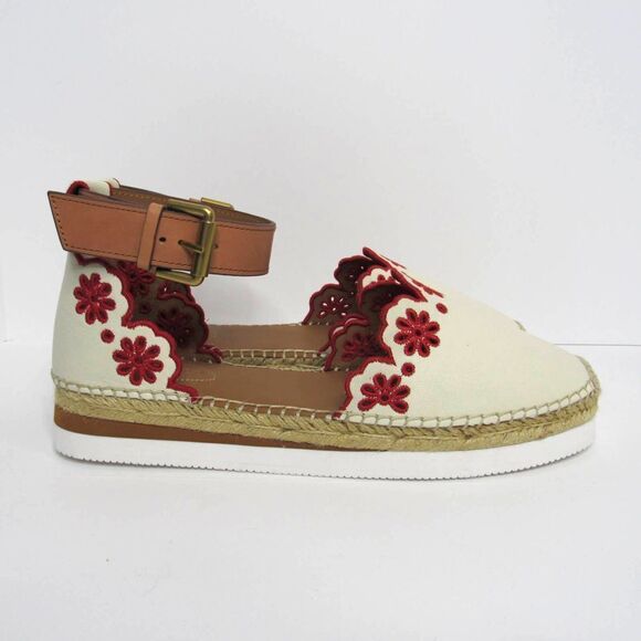 See By Chloe Glyn Espadrille Sandal Women's Shoes - Picture 2 of 9